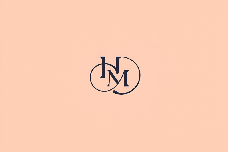 Monogram in Corona